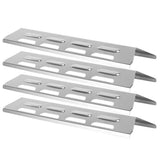 Darrahopens Home & Garden > BBQ > BBQs & Accessories Stainless Steel Burners Hot Plate Grill XH00463 with 4 pcs Fits Backyard Grill
