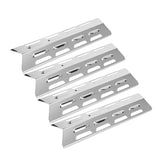 Darrahopens Home & Garden > BBQ > BBQs & Accessories Stainless Steel Burners Hot Plate Grill XH00463 with 4 pcs Fits Backyard Grill