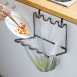 Darrahopens Home & Garden > BBQ > BBQs & Accessories Wall Hanging Garbage Bag Shelf Hook Kitchen Storage Plastic Bag Hanger Rack Trash Bin