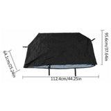 Darrahopens Home & Garden > BBQ > BBQs & Accessories Weber Q3000 Q2000 Grill Cover Outdoor Garden 112.4 x 64.1 x 95.6 cm Waterproof Fit for Weber