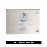 Darrahopens Home & Garden > Bedding 225TC Lara Rose Sheet Set Single