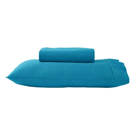 Darrahopens Home & Garden > Bedding 280TC 50% Polyester 50% Cotton Sheet Set Single Peacock