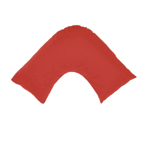 Darrahopens Home & Garden > Bedding 280TC EasyCare Polyester Cotton V Pillowcase Red