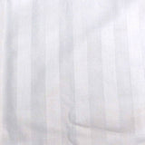 Darrahopens Home & Garden > Bedding 600TC Pair of Wide Self Striped Standard Pillowcases Ivory