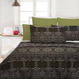 Darrahopens Home & Garden > Bedding Accessorize Bosa Green Quilt Cover Set - King