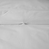 Darrahopens Home & Garden > Bedding Accessorize Grey 400TC Grey Bamboo Cotton Double Stitched Quilt Cover Set Single