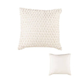 Darrahopens Home & Garden > Bedding Accessorize Pippa White Square Filled Cushion 45cm x 45cm