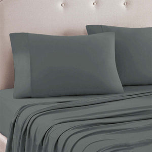 Darrahopens Home & Garden > Bedding Art Terrace Microfiber Sheet Set King 33cm Wall Grey