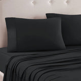 Darrahopens Home & Garden > Bedding Art Terrace Microfiber Sheet Set Queen 33cm Wall Charcoal