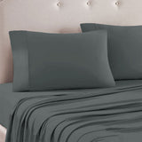 Darrahopens Home & Garden > Bedding Art Terrace Microfiber Sheet Set Queen 33cm Wall Dark Grey