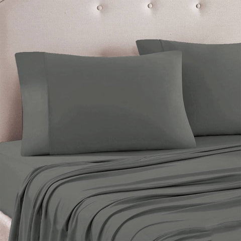 Darrahopens Home & Garden > Bedding Art Terrace Microfiber Sheet Set Queen 33cm Wall Grey