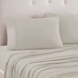 Darrahopens Home & Garden > Bedding Art Terrace Microfiber Sheet Set Queen 33cm Wall Taupe