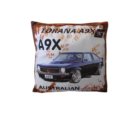 Darrahopens Home & Garden > Bedding Australian Muscle Car Cushion A9X Torana Blue