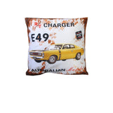 Darrahopens Home & Garden > Bedding Australian Muscle Car Cushion E49 Charger Yellow