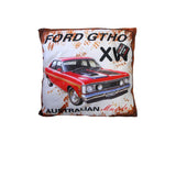 Darrahopens Home & Garden > Bedding Australian Muscle Car Cushion XW Ford GTHO Red