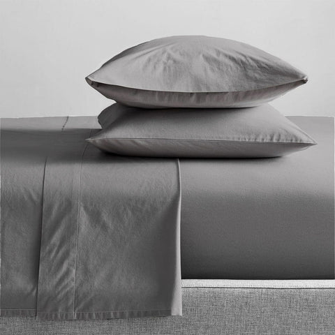 Darrahopens Home & Garden > Bedding > Bed Sheets 300 Thread Count 100 % Organic Cotton Steel Grey Sheet Sets by Renee Taylor