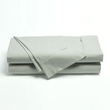 Darrahopens Home & Garden > Bedding > Bed Sheets Bianca Heston Cotton Percale Sheet Set Silver Super King