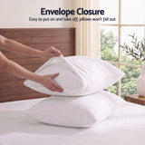 Darrahopens Home & Garden > Bedding > Bed Sheets Giselle Queen 500TC Cotton 4Pcs Sheet Set with 40cm Extra Deep Pocket for Thick Mattresses Sateen Weave for Sweaty Nights White In Australia - Darrahopens