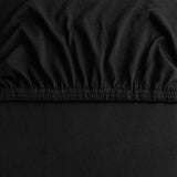 Darrahopens Home & Garden > Bedding > Bed Sheets Hotel Quality Fitted sheets - 2 Piece Fitted sheets  -Breathable Bedding - Wrinkle, Fade, Stain Resistant- 26inch/40cm Deep Pocket Fitted Bed Sheet-Wrinkle and Fade Resistant,(Black,King)