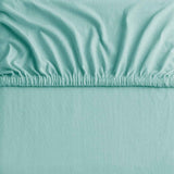 Darrahopens Home & Garden > Bedding > Bed Sheets Hotel Quality Fitted sheets - 2 Piece Fitted sheets  -Breathable Bedding - Wrinkle, Fade, Stain Resistant- 26inch/40cm Deep Pocket Fitted Bed Sheet-Wrinkle and Fade Resistant,(Ice blue,Super King)