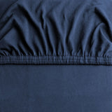 Darrahopens Home & Garden > Bedding > Bed Sheets Hotel Quality Fitted sheets - 2 Piece Fitted sheets  -Breathable Bedding - Wrinkle, Fade, Stain Resistant- 26inch/40cm Deep Pocket Fitted Bed Sheet-Wrinkle and Fade Resistant,(Navy,Super King)