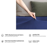 Darrahopens Home & Garden > Bedding > Bed Sheets Hotel Quality Fitted sheets - 2 Piece Fitted sheets  -Breathable Bedding - Wrinkle, Fade, Stain Resistant- 26inch/40cm Deep Pocket Fitted Bed Sheet-Wrinkle and Fade Resistant,(Royal blue,Super King)