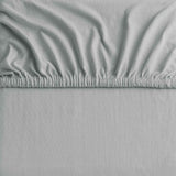 Darrahopens Home & Garden > Bedding > Bed Sheets Hotel Quality Fitted sheets - 2 Piece Fitted sheets  -Breathable Bedding - Wrinkle, Fade, Stain Resistant- 26inch/40cm Deep Pocket Fitted Bed Sheet-Wrinkle and Fade Resistant,(Silver-gray,Single)