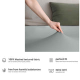 Darrahopens Home & Garden > Bedding > Bed Sheets Hotel Quality Fitted sheets - 2 Piece Fitted sheets  -Breathable Bedding - Wrinkle, Fade, Stain Resistant- 26inch/40cm Deep Pocket Fitted Bed Sheet-Wrinkle and Fade Resistant,(Silver-gray,Super King)