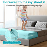 Darrahopens Home & Garden > Bedding > Bed Sheets Invisible Sheet and Bed Cover Fastener, Removable and Storable, Keeps Sheets Tight, Sheet Clips for Daily Use White (set of 4)