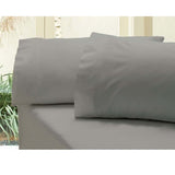 Darrahopens Home & Garden > Bedding > Bed Sheets Revive 400TC Cotton Sateen Combo Set Double Koala Grey