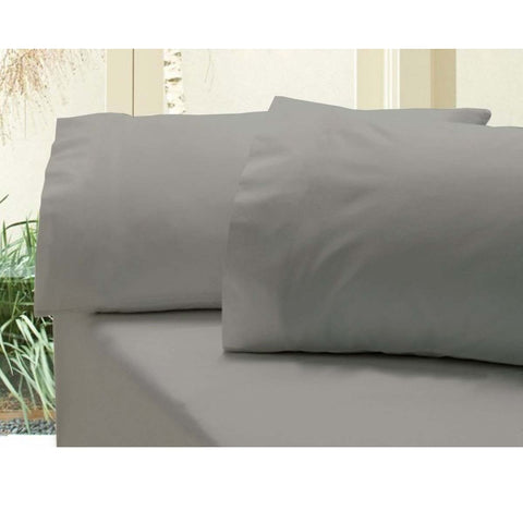 Darrahopens Home & Garden > Bedding > Bed Sheets Revive 400TC Cotton Sateen Combo Set Double Koala Grey