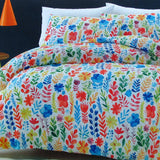 Darrahopens Home & Garden > Bedding Belmondo Monet Flora Easy Care Quilt Cover Set King