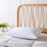 Darrahopens Home & Garden > Bedding Bianca Natural Sleep White Bamboo Blend Medium Profile Pillow