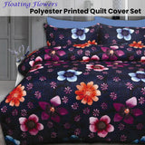 Darrahopens Home & Garden > Bedding Big Sleep Floating Flowers Quilt Cover Set Single