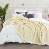 Darrahopens Home & Garden > Bedding > Blankets & Throws Alastairs Australian Merino Wool Blanket Cream - Double
