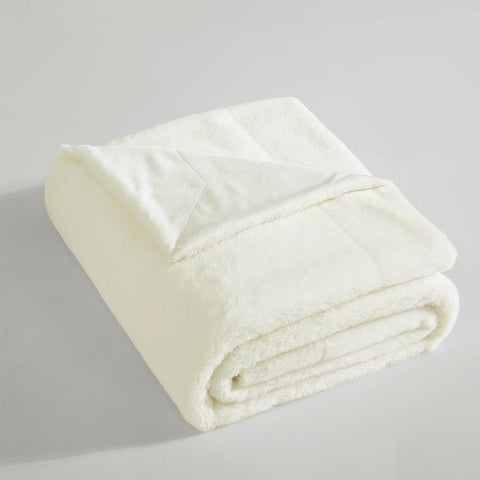 Darrahopens Home & Garden > Bedding > Blankets & Throws Ardor Benz Faux Fur Soft Plush Throw Rug 130x170cm Cream