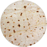 Darrahopens Home & Garden > Bedding > Blankets & Throws Burrito Blanket Giant Flour Tortilla Double Sided Blanket