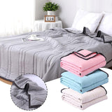 Darrahopens Home & Garden > Bedding > Blankets & Throws Cooling Summer Blanket 150x200cm Ice Blanket for Hot Sleepers and Night Sweats Double Sided All Seasons