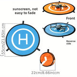 Darrahopens Home & Garden > Bedding > Blankets & Throws **Drone Quick-Fold Landing Pad + UV-Resistant Storage Bag Combo | Dual-Sided Takeoff/Landing, UV Protection & Shockproof, Ready-to-Go for Outdoor Aerial Photography, a Lightweight Protection System Designed for Pilots**（Yellow)）