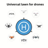 Darrahopens Home & Garden > Bedding > Blankets & Throws **Drone Quick-Fold Landing Pad + UV-Resistant Storage Bag Combo | Dual-Sided Takeoff/Landing, UV Protection & Shockproof, Ready-to-Go for Outdoor Aerial Photography, a Lightweight Protection System Designed for Pilots**（Yellow)）