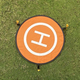 Darrahopens Home & Garden > Bedding > Blankets & Throws **Drone Quick-Fold Landing Pad + UV-Resistant Storage Bag Combo | Dual-Sided Takeoff/Landing, UV Protection & Shockproof, Ready-to-Go for Outdoor Aerial Photography, a Lightweight Protection System Designed for Pilots**（Yellow)）