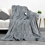 Darrahopens Home & Garden > Bedding > Blankets & Throws Electric Heated Blanket Smart Thermostatic Intelligent Timing Automatic - Beige - Size 1.5-1.8m In Australia - Darrahopens