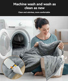 Electric Heated Blanket Smart Thermostatic Intelligent Timing Automatic - Beige - Size 1.5-1.8m In Australia - Darrahopens