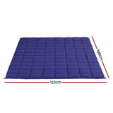 Darrahopens Home & Garden > Bedding > Blankets & Throws Giselle 6.8kg Adults Size Anti Anxiety Weighted Blanket Gravity Blankets Royal Blue