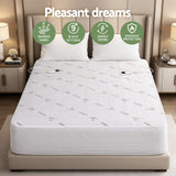 Darrahopens Home & Garden > Bedding > Blankets & Throws Giselle Electric Blanket Bamboo Fabric Double Fitted Heated Pad Underlay Washable Winter