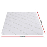 Darrahopens Home & Garden > Bedding > Blankets & Throws Giselle Electric Blanket Bamboo Fabric Double Fitted Heated Pad Underlay Washable Winter