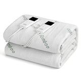 Darrahopens Home & Garden > Bedding > Blankets & Throws Giselle Electric Blanket Bamboo Fabric King Fitted Heated Pad Underlay Washable Winter
