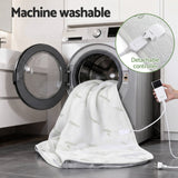 Darrahopens Home & Garden > Bedding > Blankets & Throws Giselle Electric Blanket Bamboo Fabric King Fitted Heated Pad Underlay Washable Winter