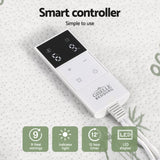 Darrahopens Home & Garden > Bedding > Blankets & Throws Giselle Electric Blanket Bamboo Fabric King Fitted Heated Pad Underlay Washable Winter