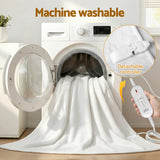 Darrahopens Home & Garden > Bedding > Blankets & Throws Giselle Electric Blanket King Single Heated Fully Fitted Washable Pad Winter Warm